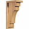 Ekena Millwork Mediterranean Smooth Corbel w/Backplate, Western Red Cedar, 5 1/2"W x 8"D x 16"H COR06X08X16MED01SWR - alternate 1